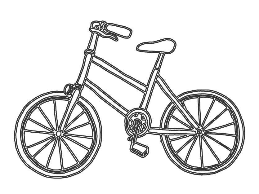 自転車イラスト